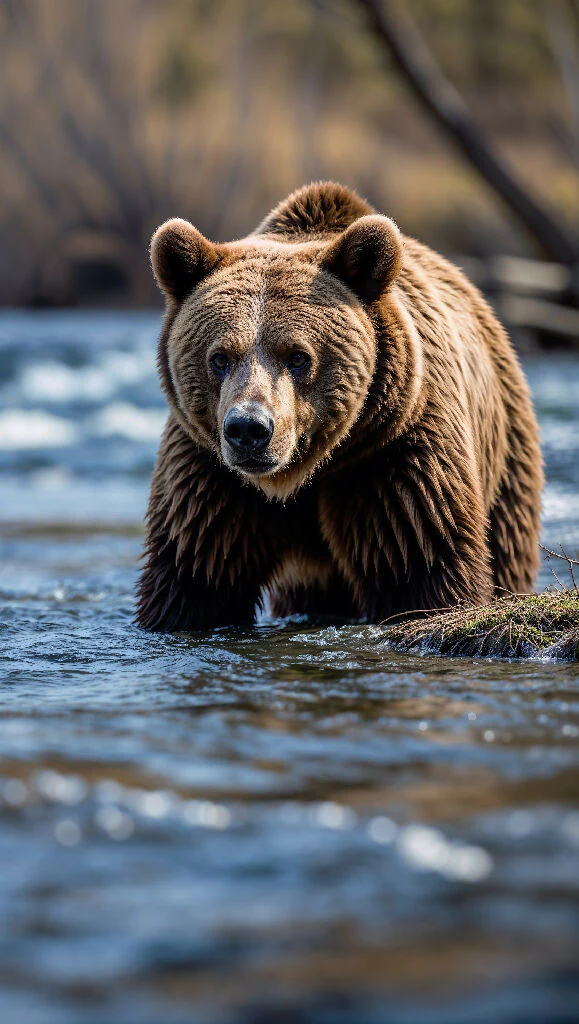 River King: Brown Bear Hunting Fishes - Image 2
