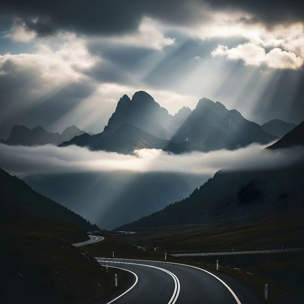 Road Through the Shrouded Peaks