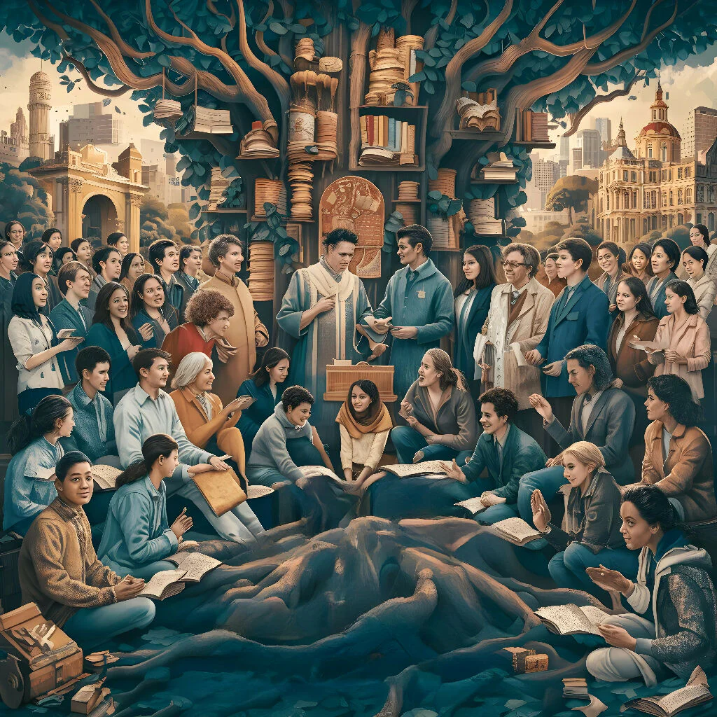 Roots of Knowledge: A Gathering of Minds