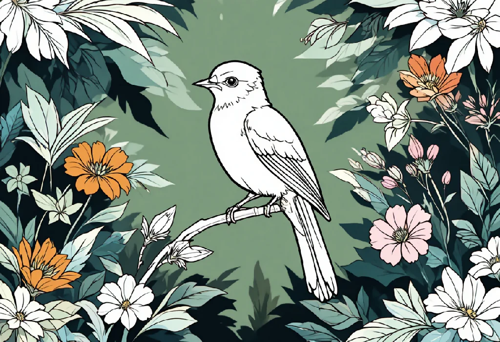 “Sanctuary in Bloom: The Silent Witness”