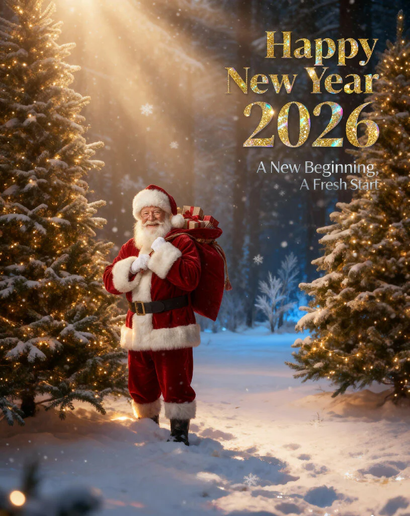 Santa’s Golden Christmas Night”