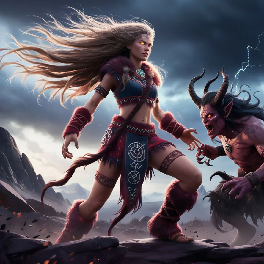 Scandinavian Shaman woman