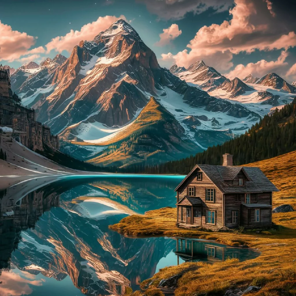 Serene Mountain Cabin by the Lake - Image 10