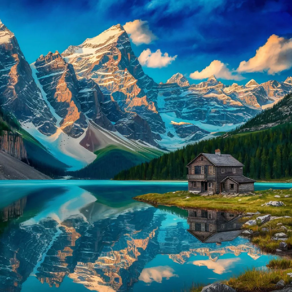 Serene Mountain Cabin by the Lake - Image 7