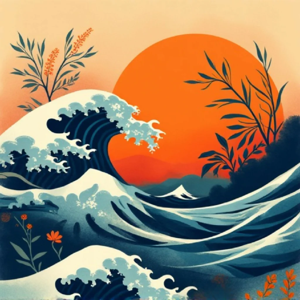 Serene Sunset Vista Coastal Calm - Image 2