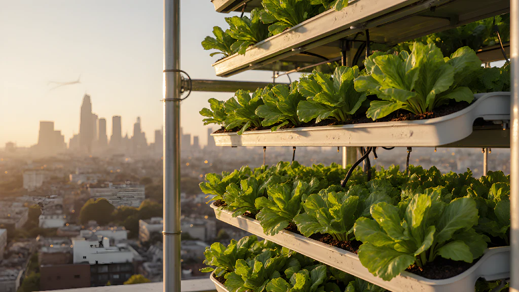 SkyHarvest Vertical Urban Garden Trays