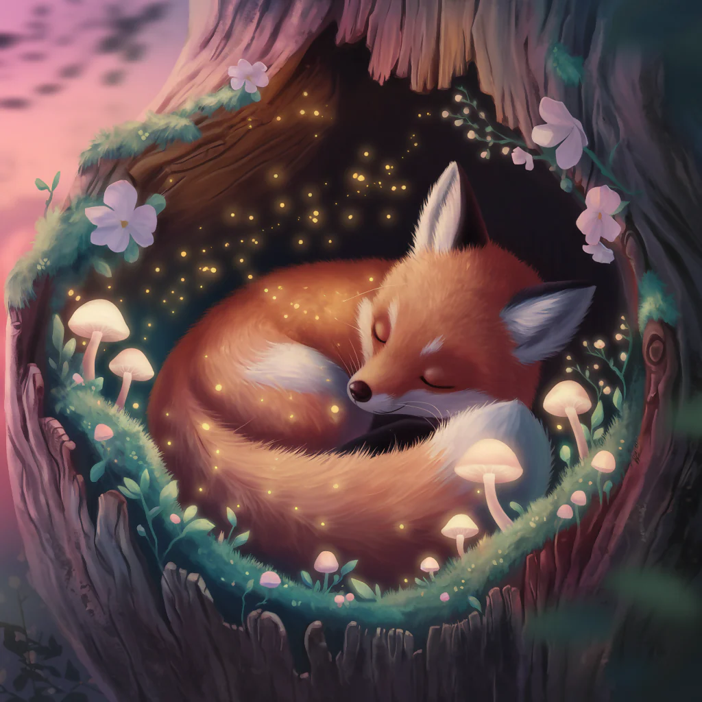 Sleeping Fox