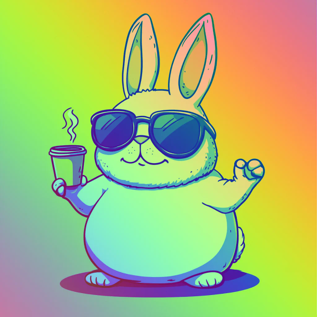 Smooth Sip Bunny – Espresso & Attitude