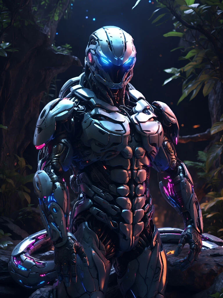 Snake in cyborg body #4