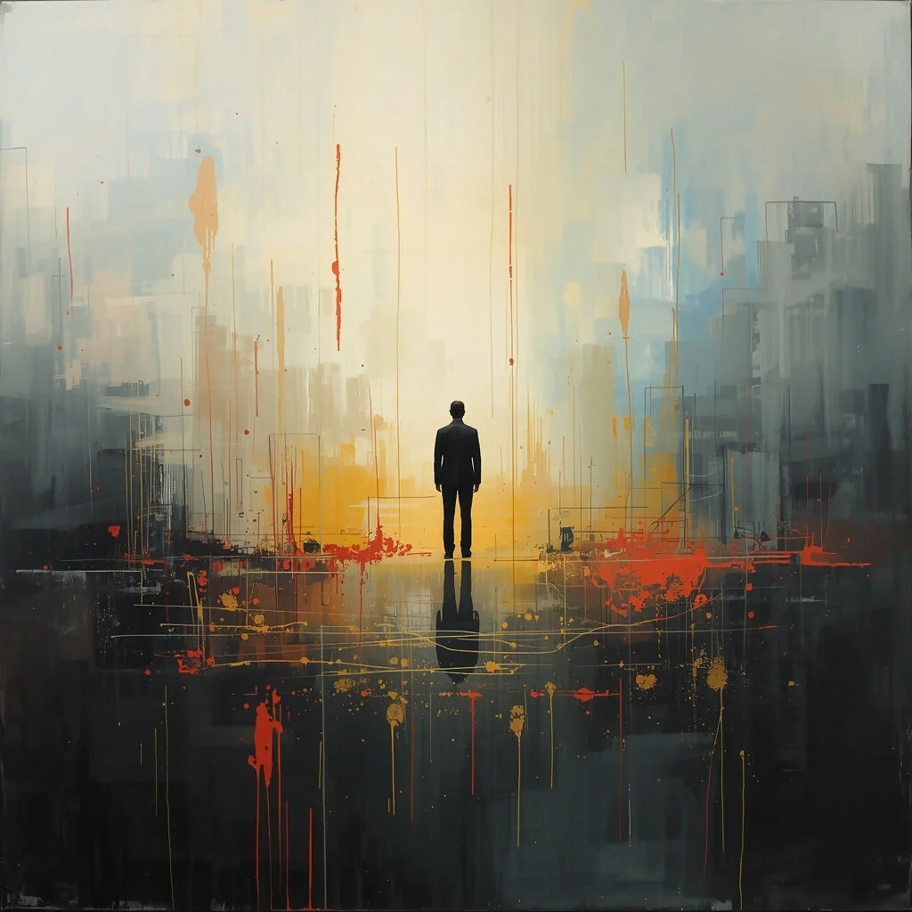Solitary in the Color Storm