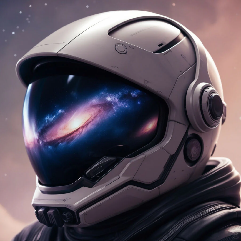 space suit helmet in space - Image 4