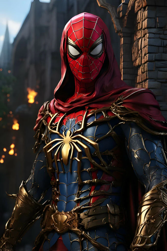 "Spider-Man As A Medieval Assassin"