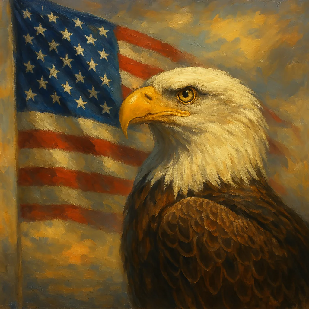 Spirit of Liberty – American Eagle in Glory