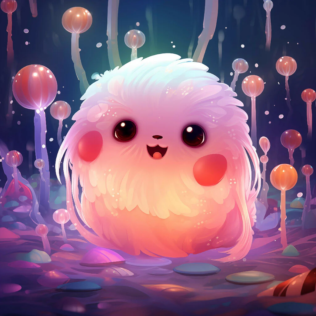 Squishy Jellyfish Hamster Portrait