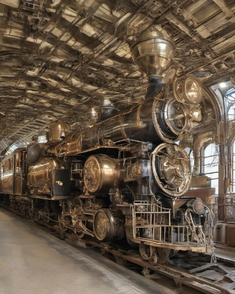 Steampunk Train
