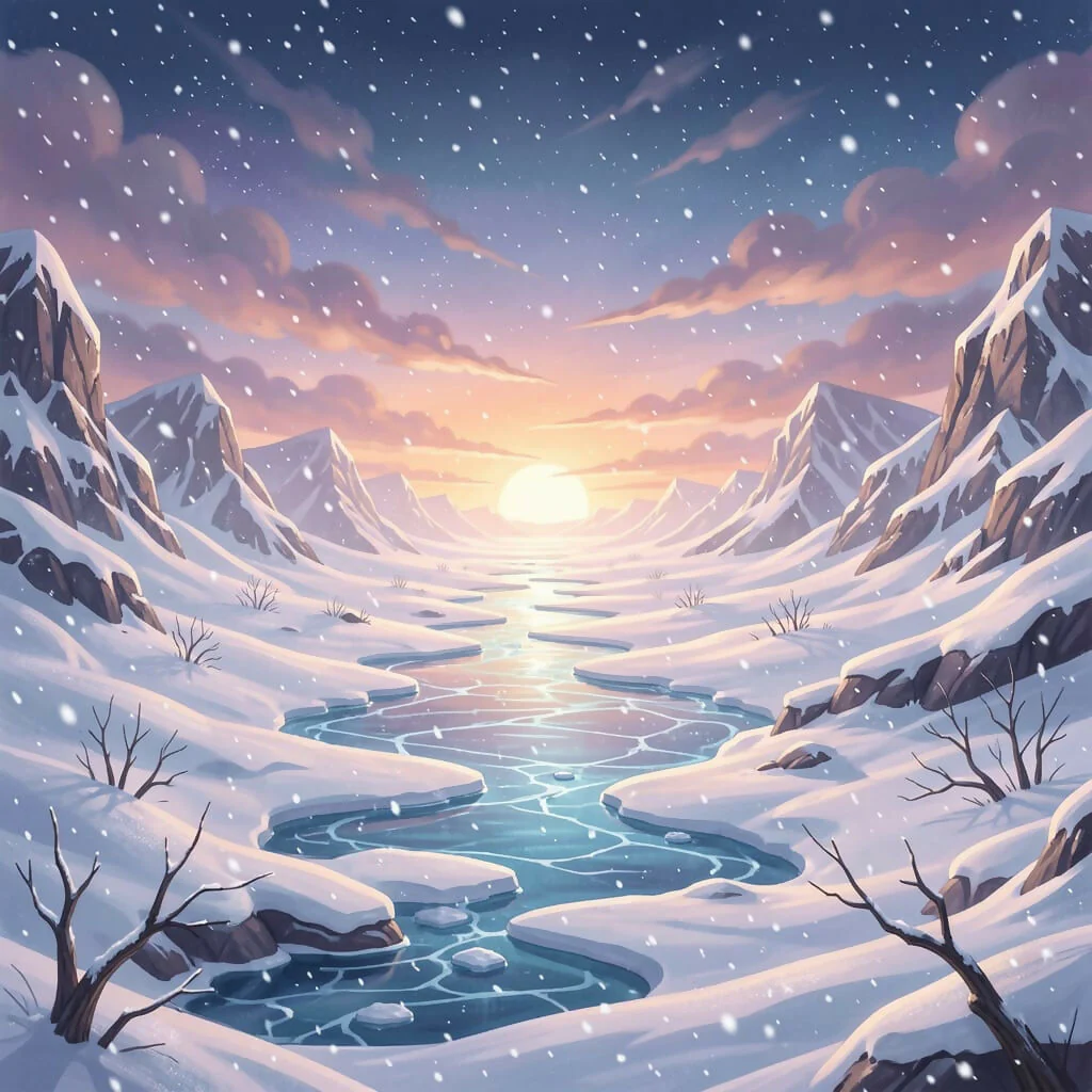 Stillness Beneath the Winter Sun