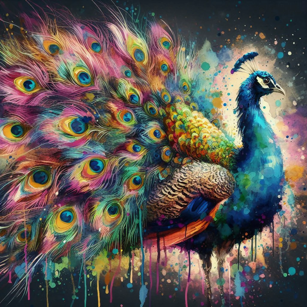 Stolzer Pfau Nr. 1