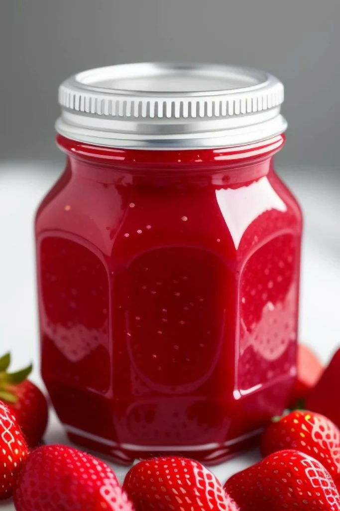 Strawberry Jam and Strawberries
