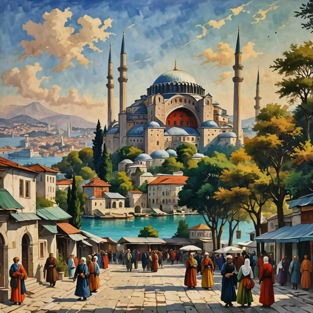 Street view of Hagi Sofia