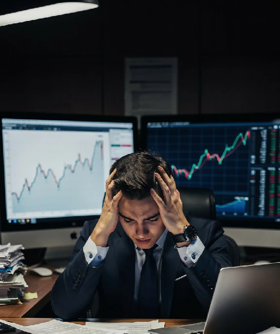 Stressful Night of a Stock Trader
