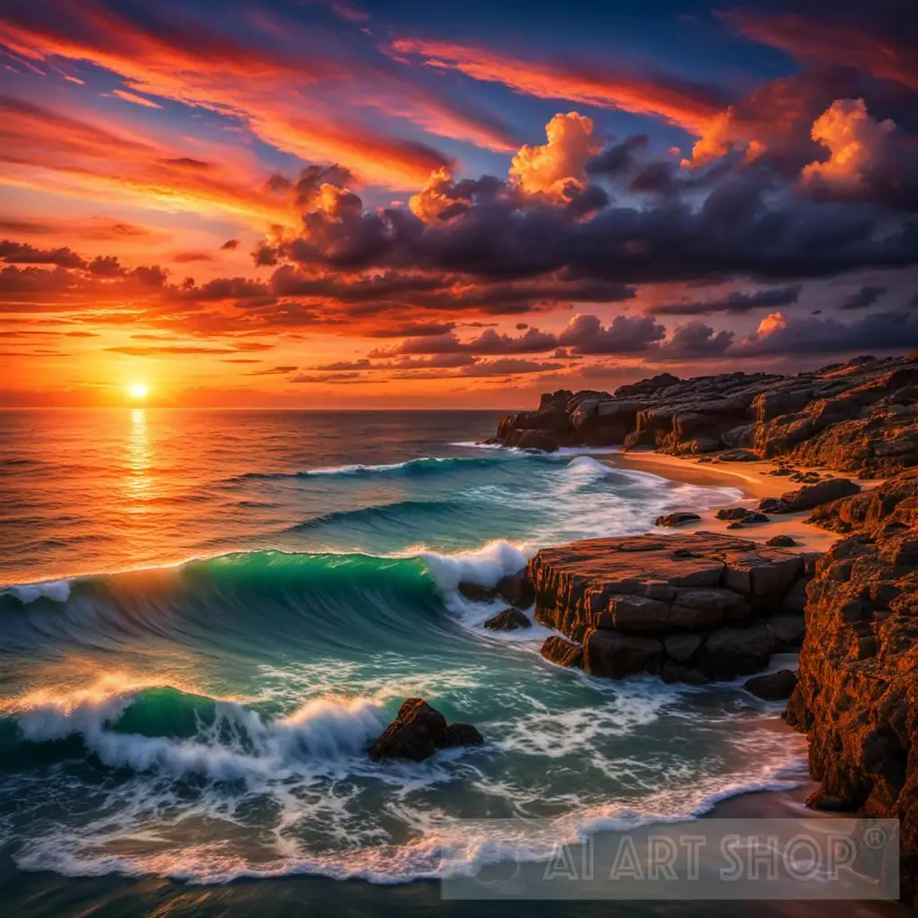 Stunning Beach Sunset