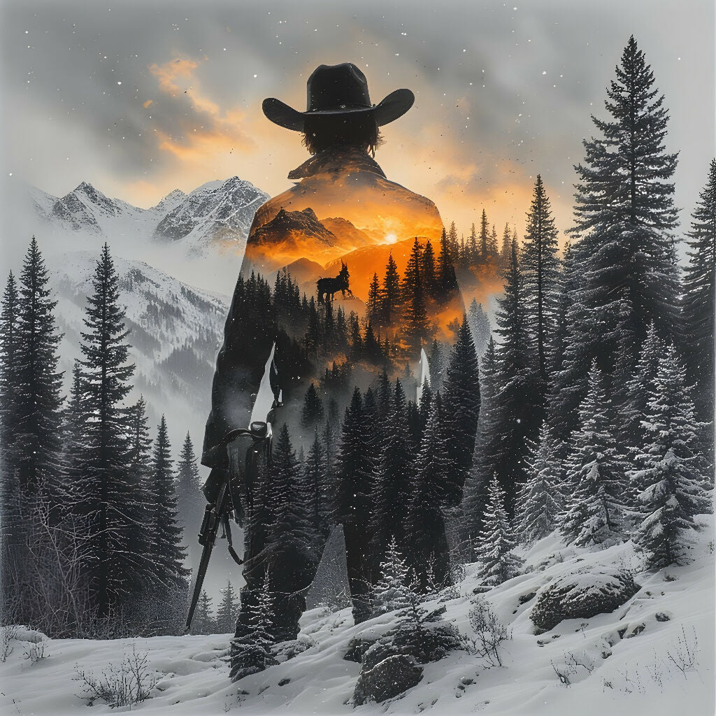 Sunset Carved in Silence