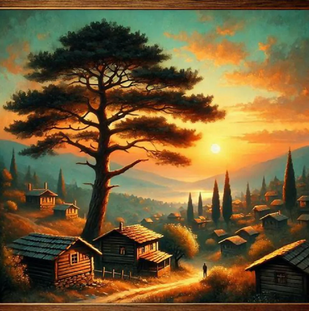 Sunset in the Embrace of mountains - Image 2
