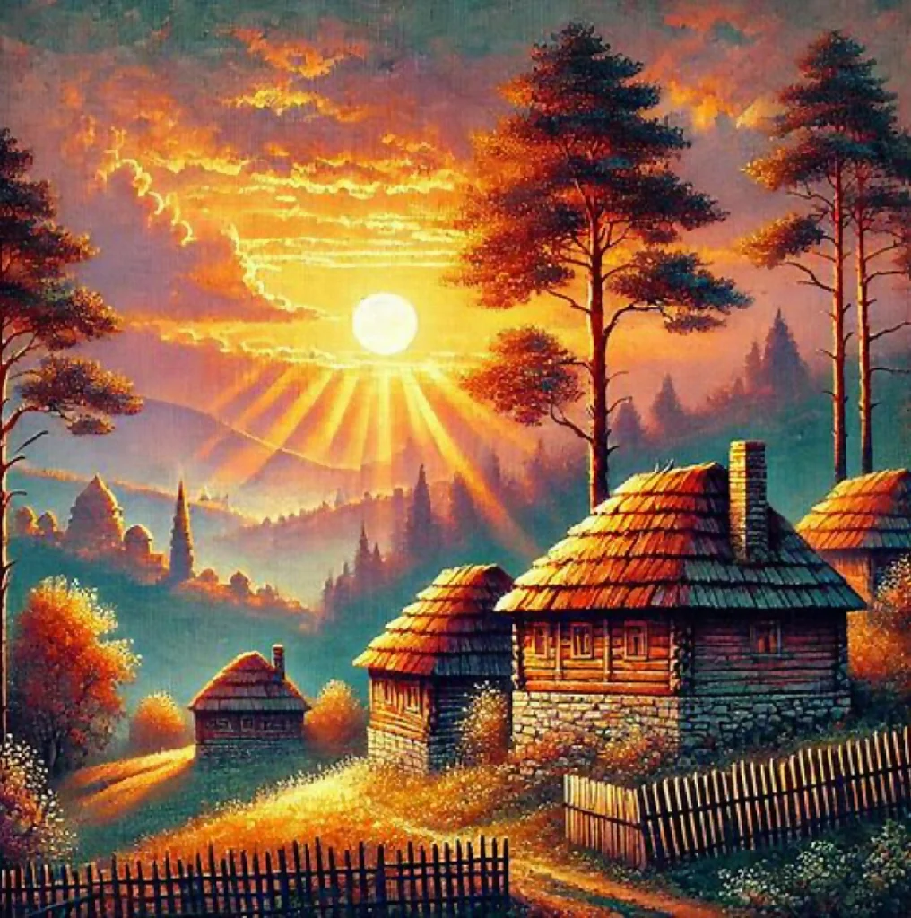 Sunset in the Embrace of mountains - Image 9