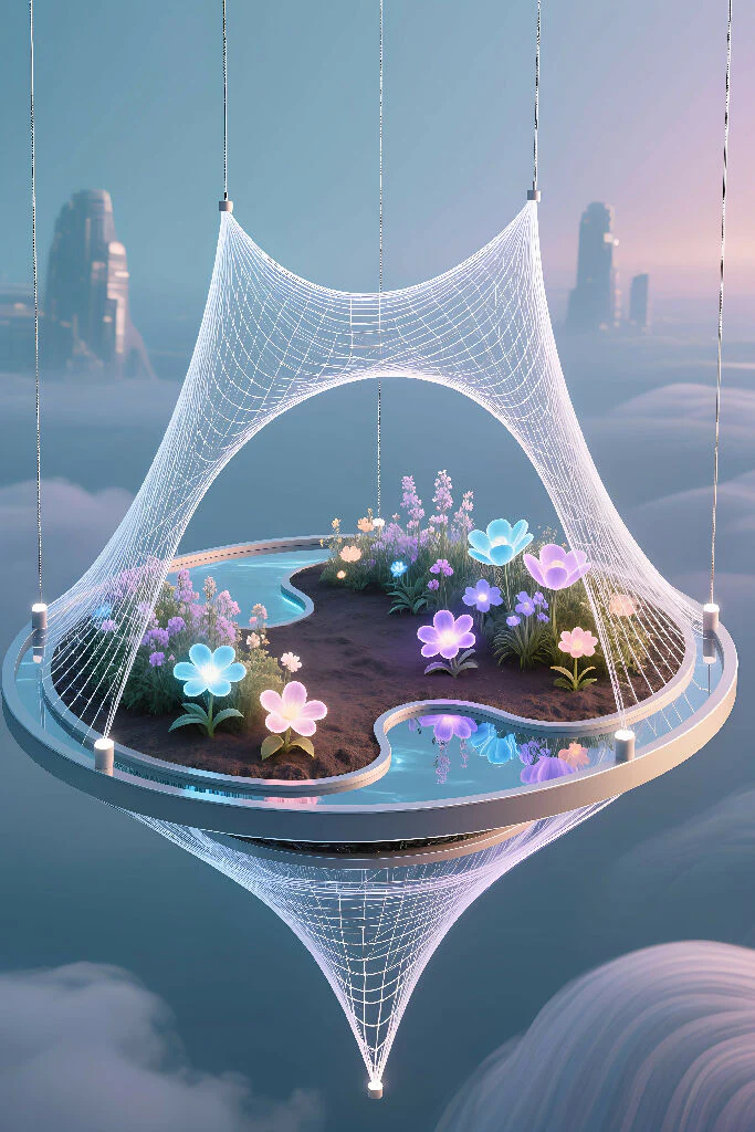 Suspended Nano Garden