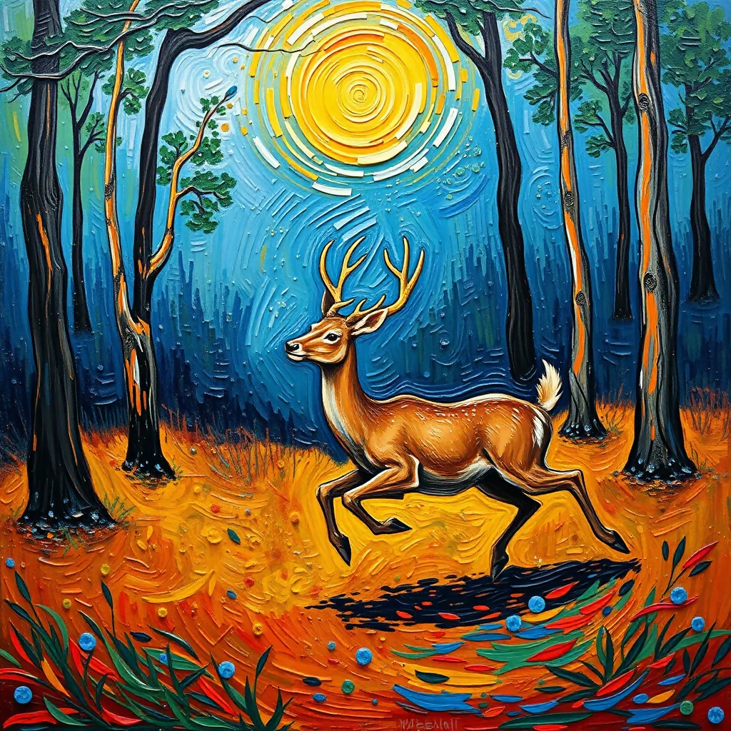 Swift Elegance: The Forest Runner