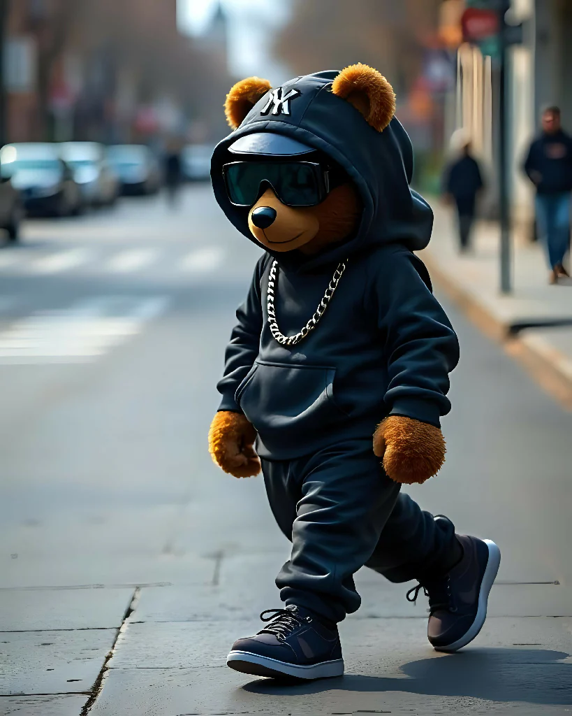 Teddy Bear Walking in The City #2