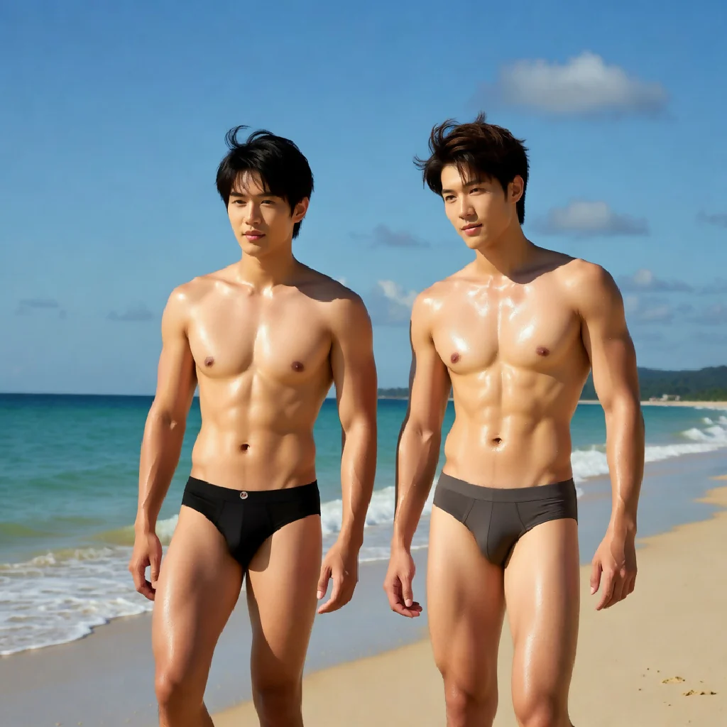 Thai beach men #2 - Image 3