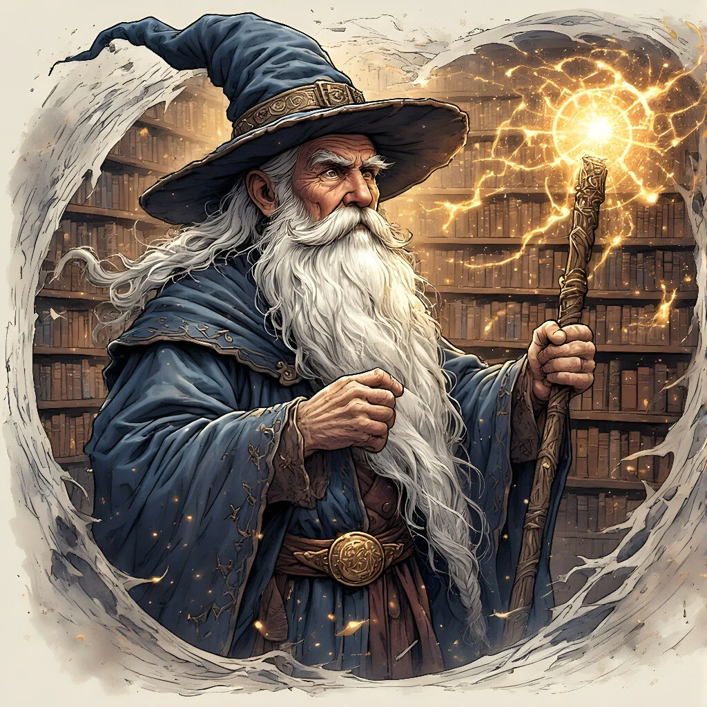 The Archivist of Arcane Sparks