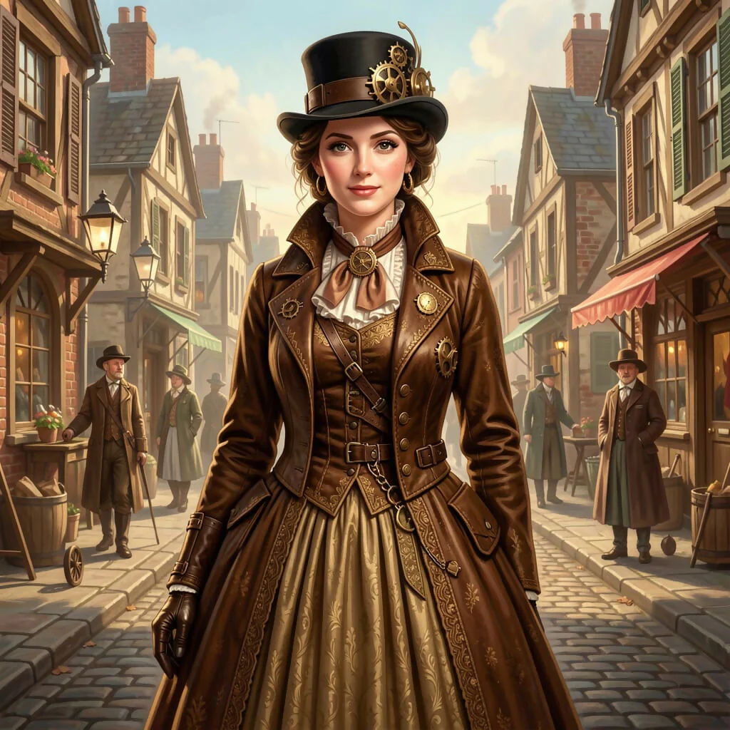 The Clockwork Lady of Brass Street