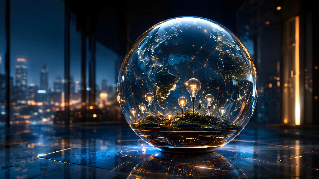 The Eco Sphere: Global Green Energy Concept