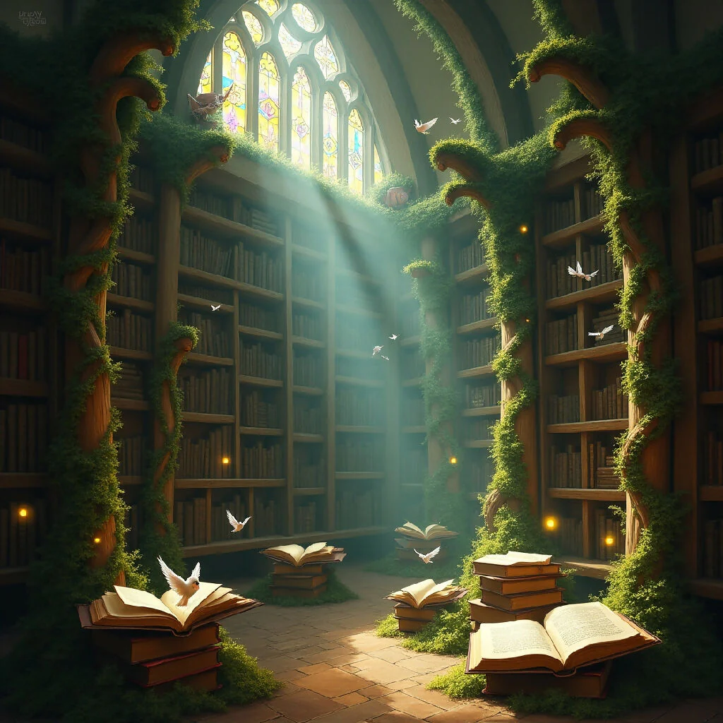 The Enchanted Library of Living Books - Image 2
