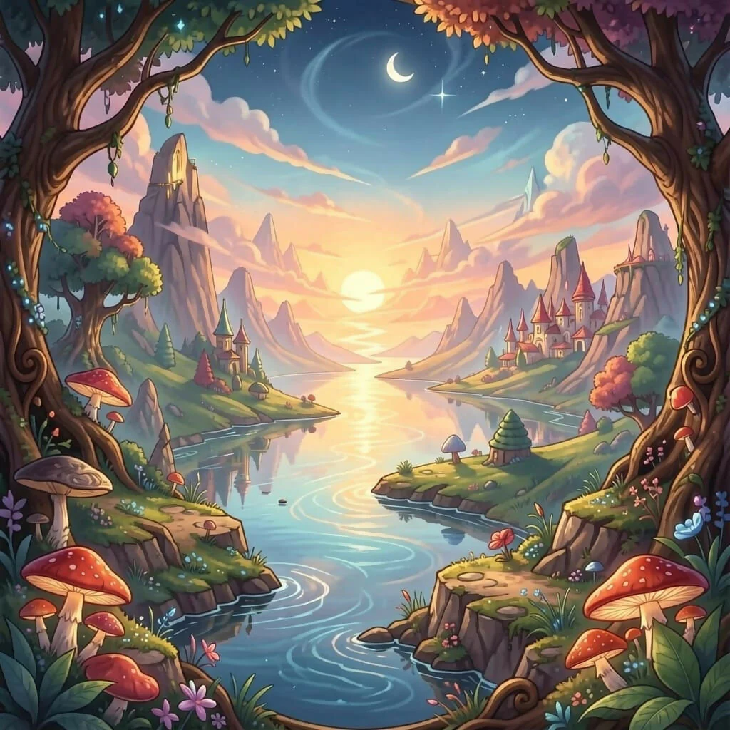 The Enchanted Riverbank