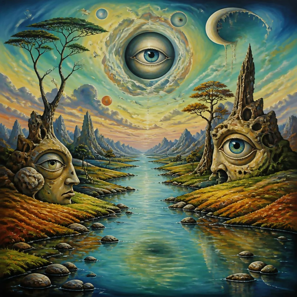 The Faces That Watch the River