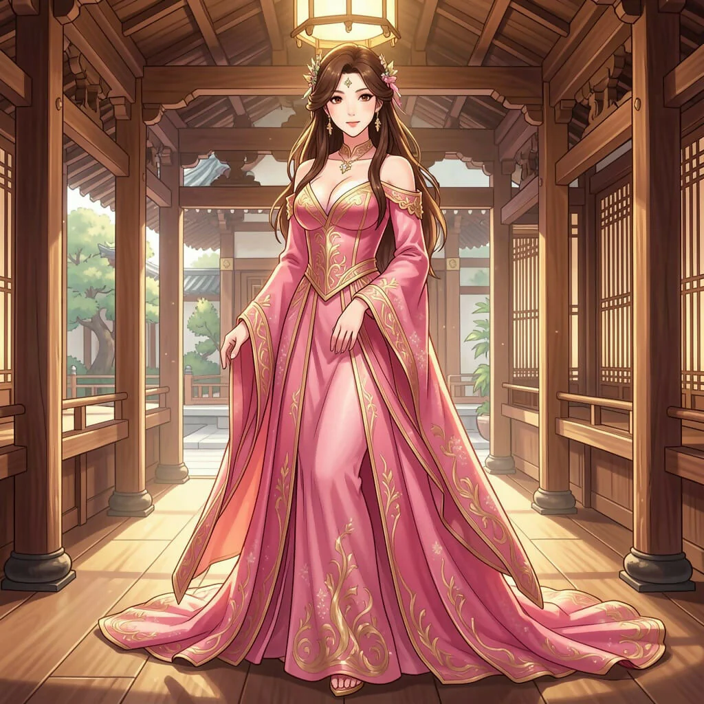 The Flower‑Crowned Maiden