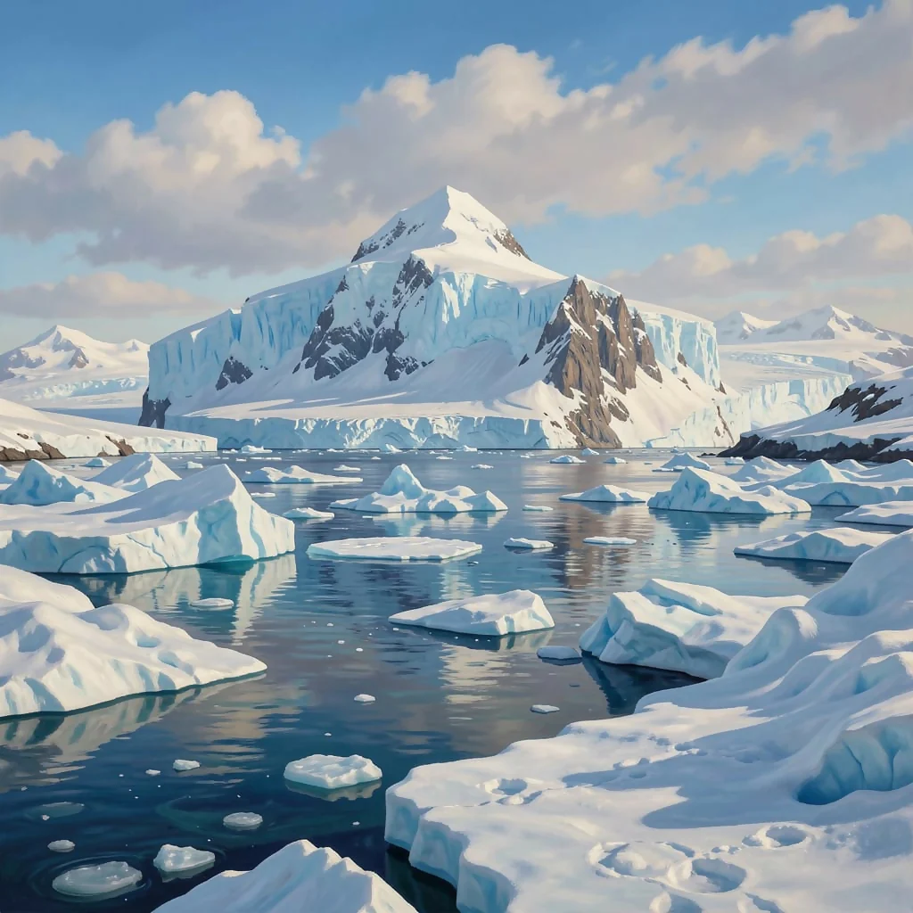 The Frozen Mountain Horizon