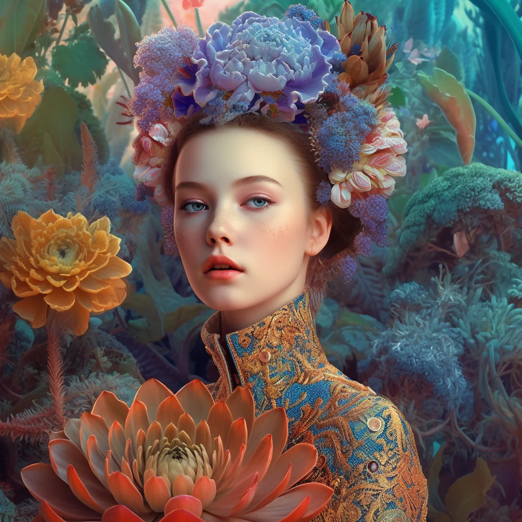 The Garden Wears Her