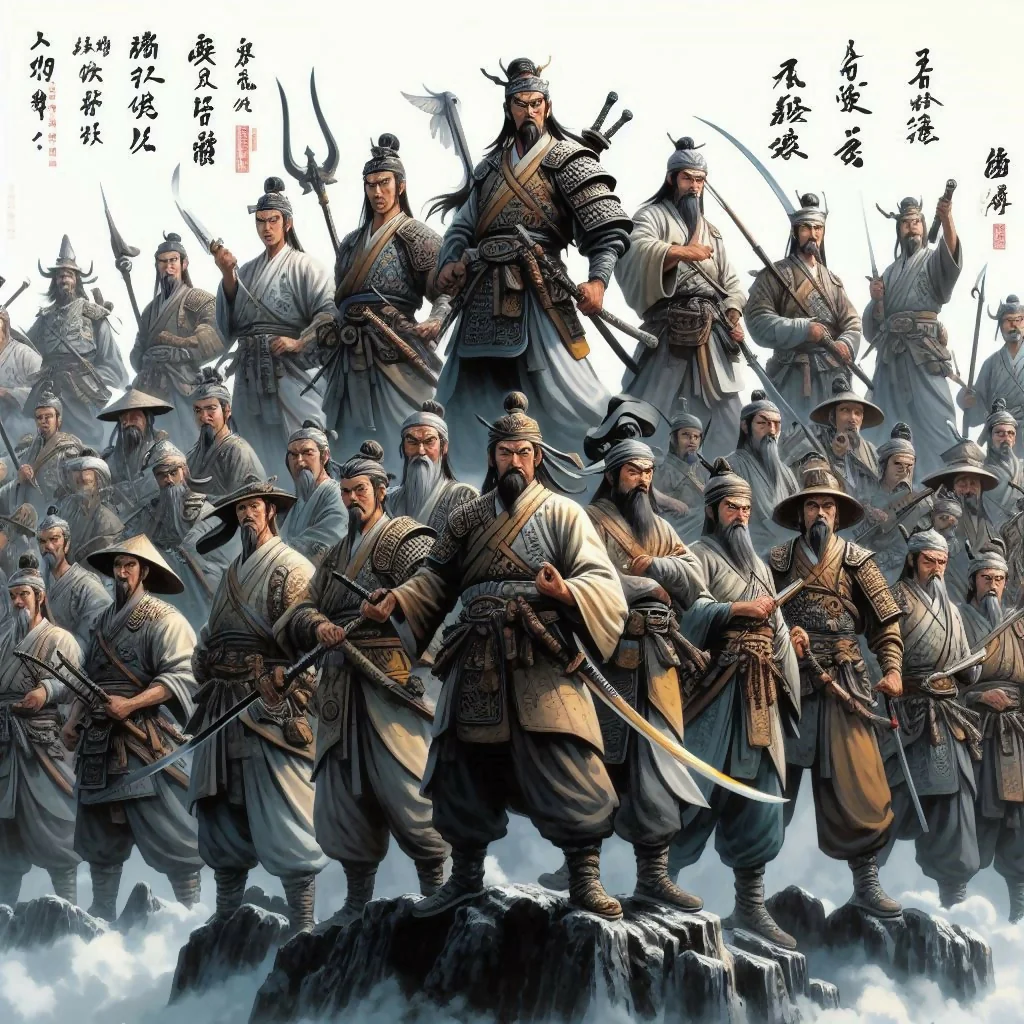 The Gathering of Water Margin Heroes