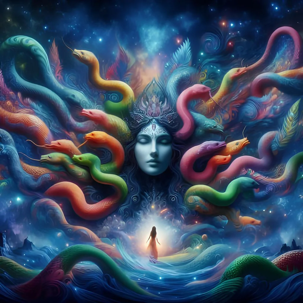 the goddess of snakes