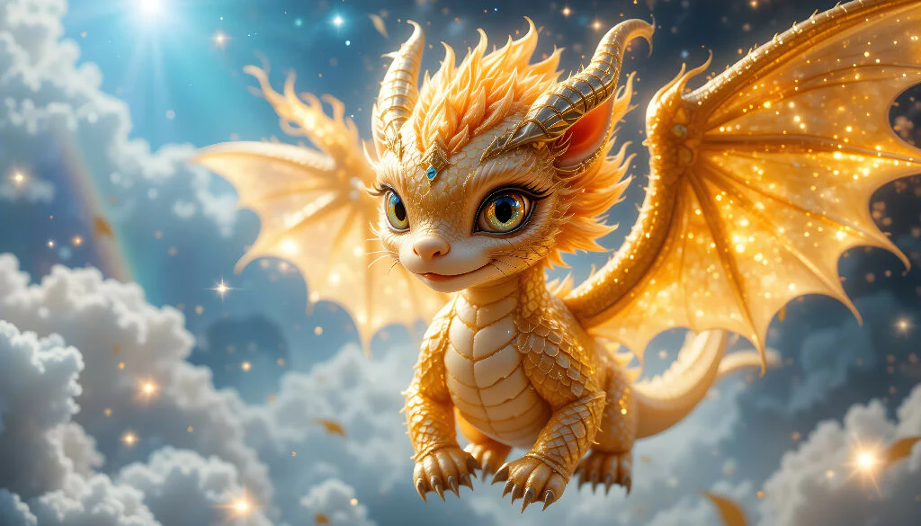 The Golden Baby Dragon 01