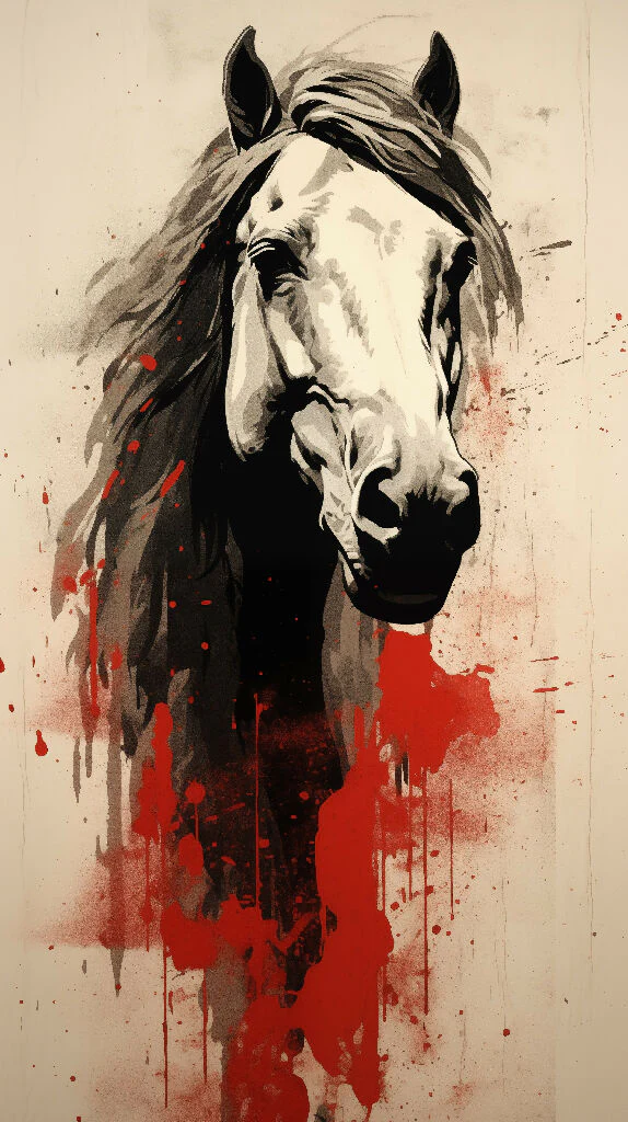 The Graffiti Warhorse