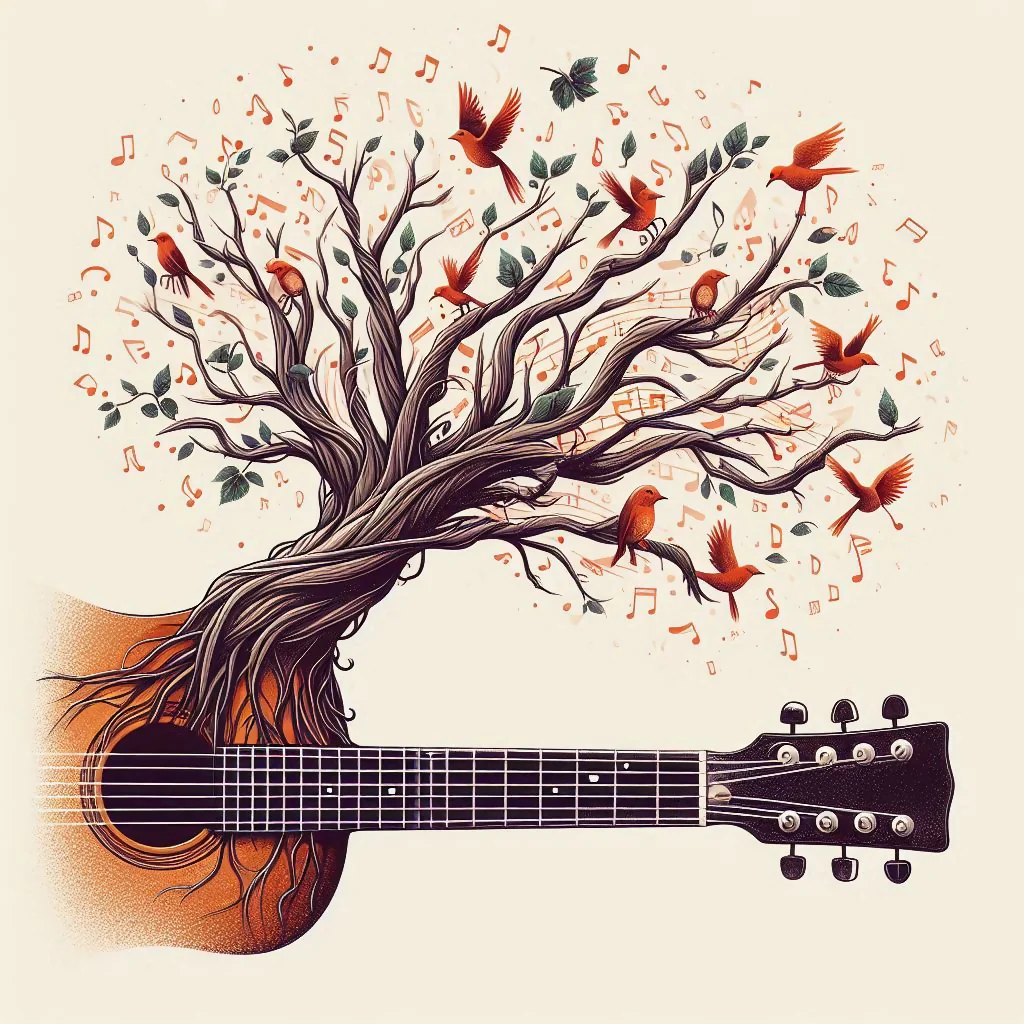 The Guitar Tree of Music & Nature