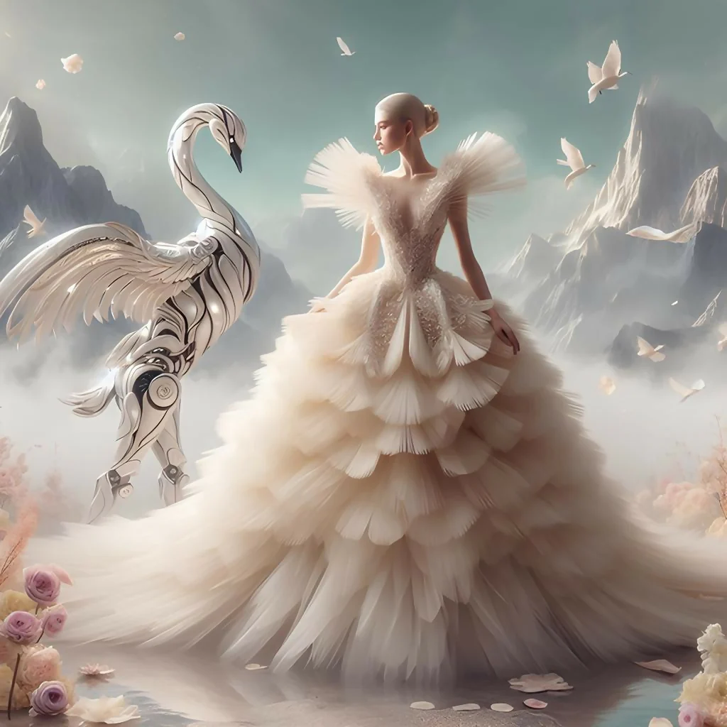 the ice princess and the cyber swan