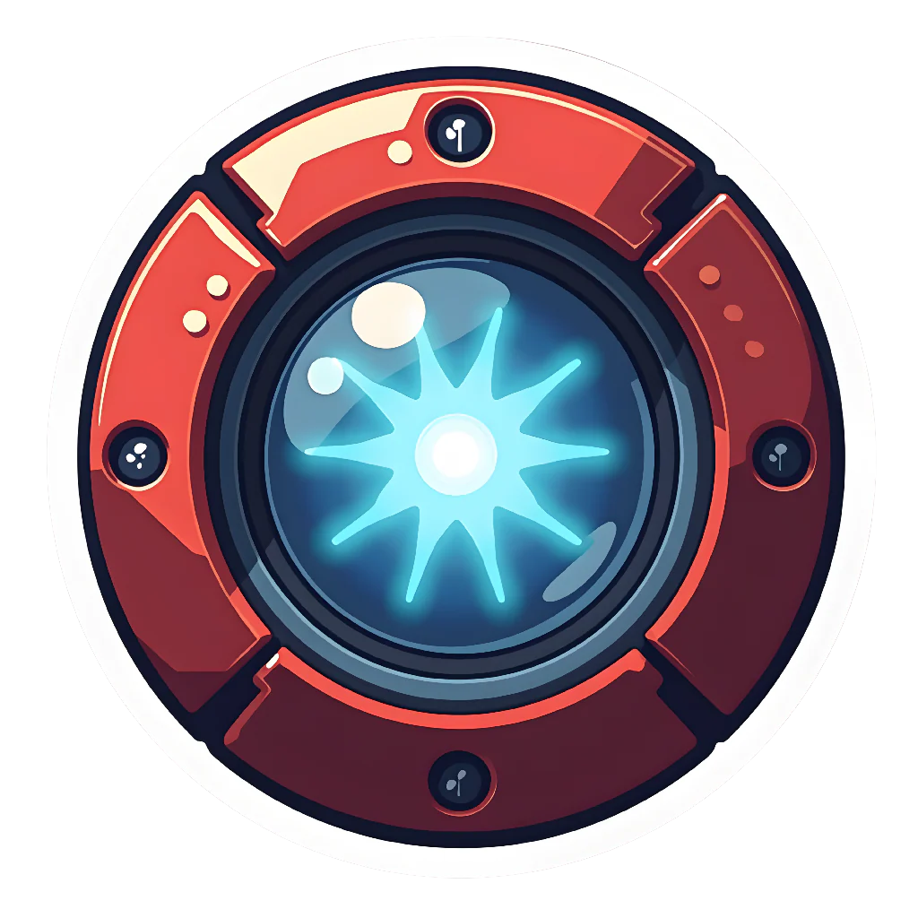 The Iron Man Style Heart Sticker: A Glimpse into the Future