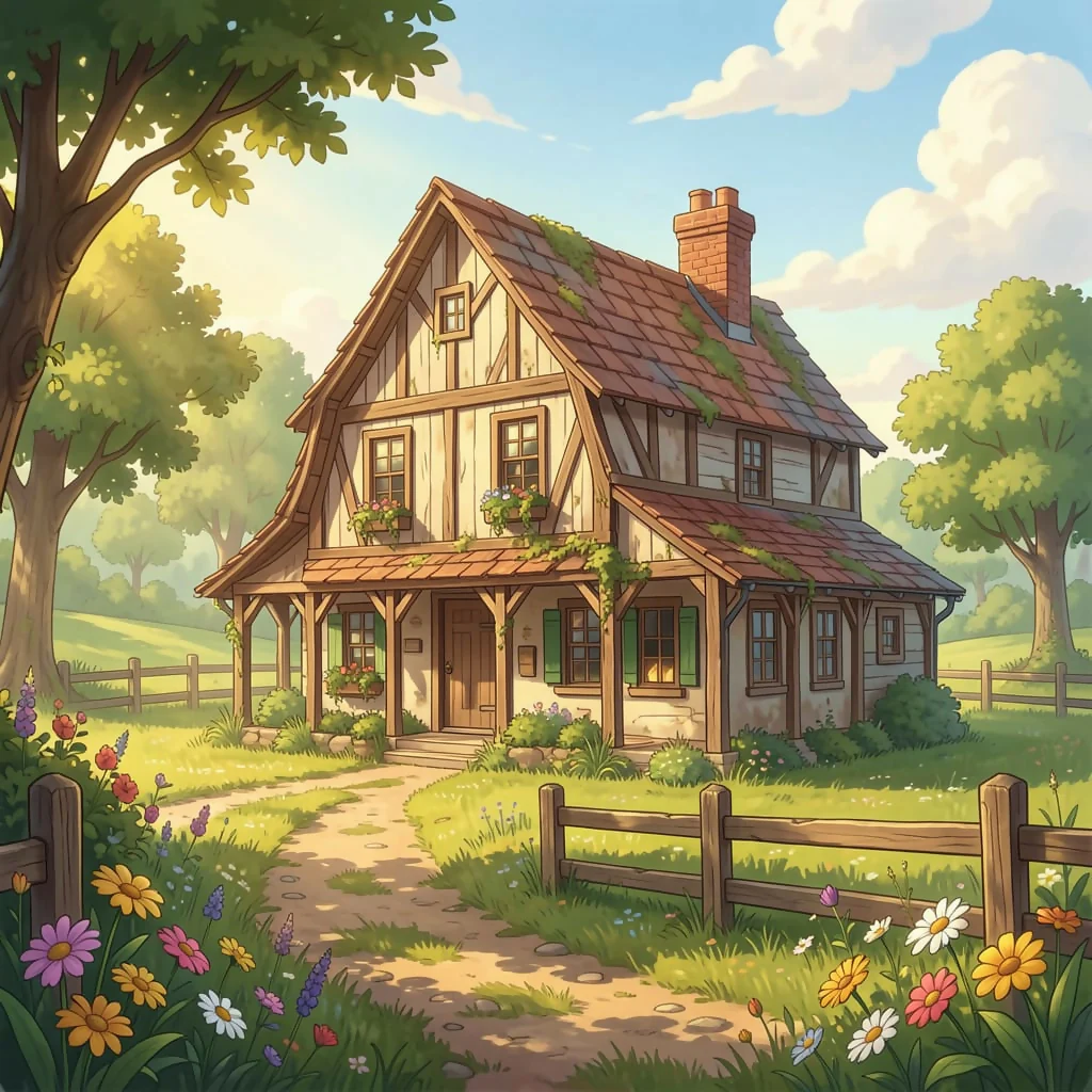 The Ivy‑Covered Countryside Home