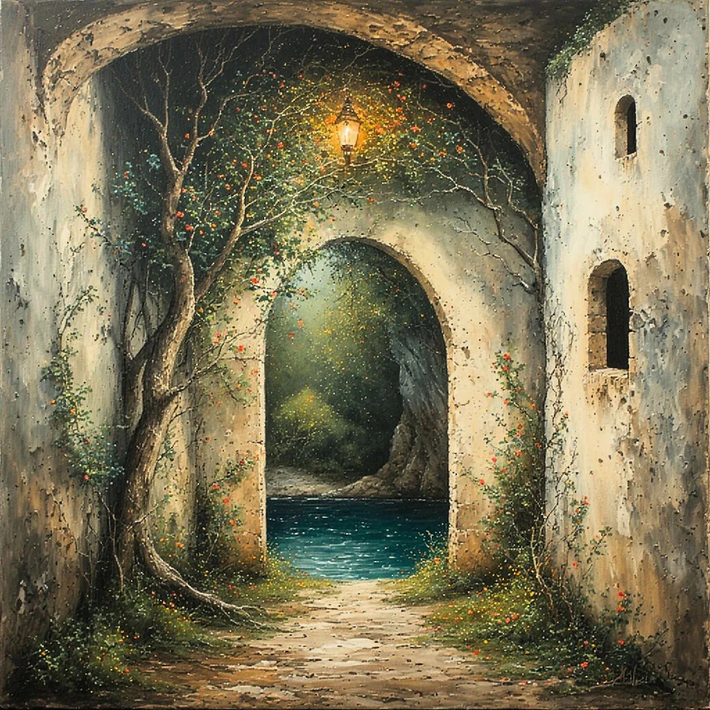 The Lantern's Archway to the Hidden Grotto